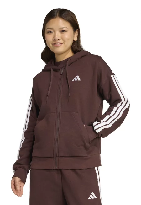 Худи с памук с цип