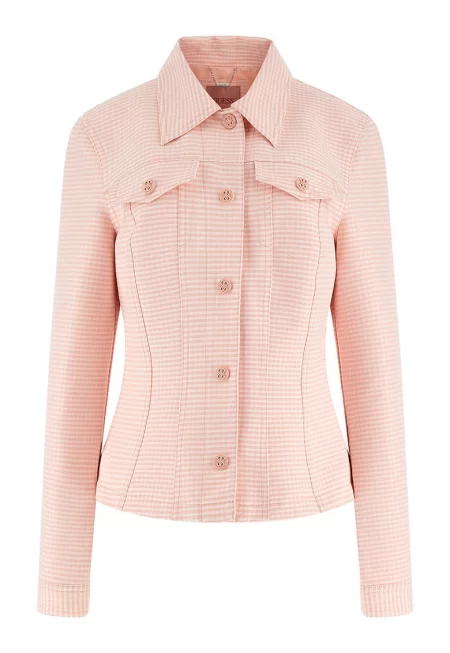 JEANS - Яке тип риза с каре