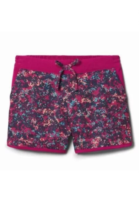 Къси панталони за деца -  еластични - полиестер - многоцветни - 152/158 см