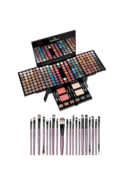 Комплект за грим  190 сенки за очи и 20 четки за нанасяне