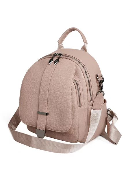 Кожена раница Layton с отделяща се презрамка - Бежов