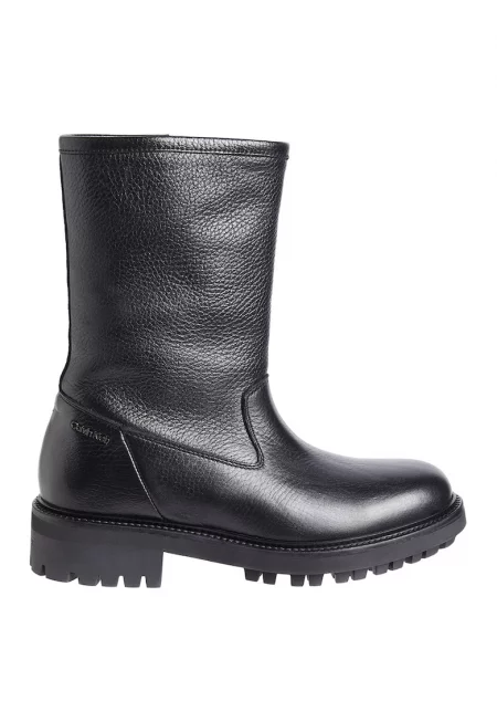 Кожени боти - Черен