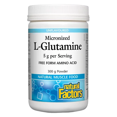 L-Glutamine Micronized/ Л-Глутамин (микронизиран) х 300 g / 60 дози