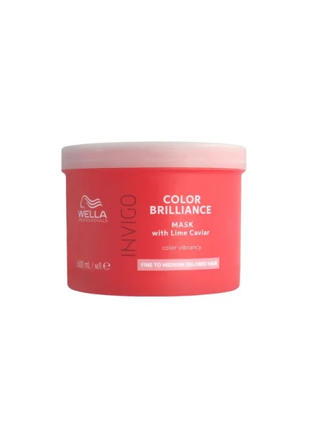 Маска Wella Professionals Invigo Color Brilliance Fine/Normal - За тънка/нормална боядисана коса