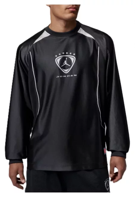Мъжка блуза -  M J Brk Fc Goalie Top - Полиестер - Черно - Черен