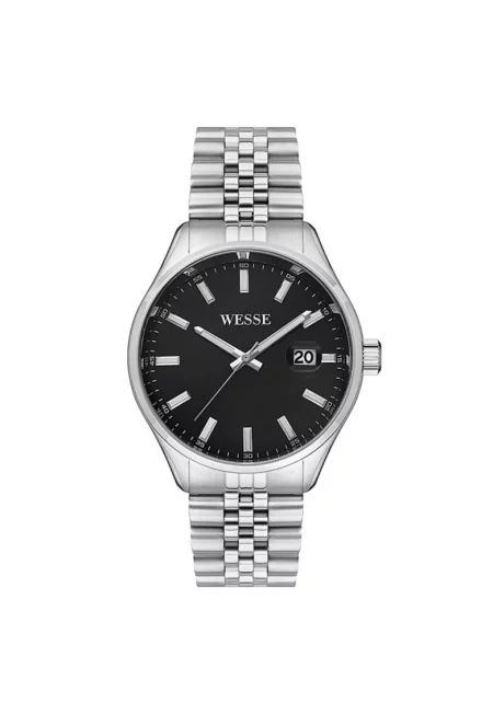 Мъжки часовник  WWG206801 - стоманена каишка - 42 мм - сребрист - водоустойчив 5 ATM