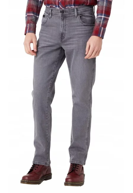 Мъжки дънки -  Памук - Сив - -