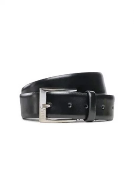 Мъжки колан  Синтетичен - Черен -