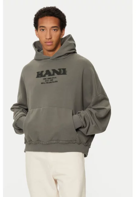 Мъжки суитшърт -  304488979 - Памук - Сив - Сив