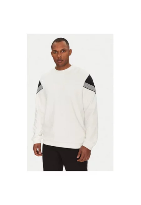 Мъжки суитшърт  Emporio Armani - 7M000272 AF12451 - Памук - Бял