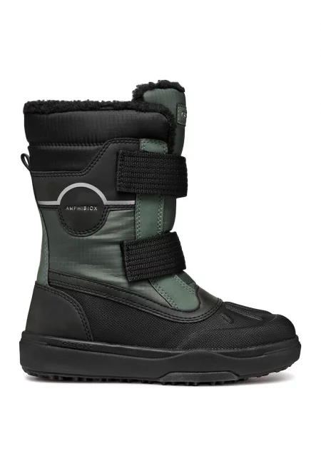 Непромокаеми ботуши до прасеца за сняг - Зелен/Черен