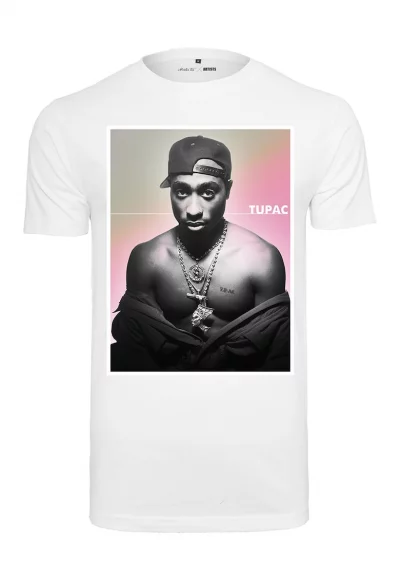 Памучна тениска с щампа Tupac Shakur