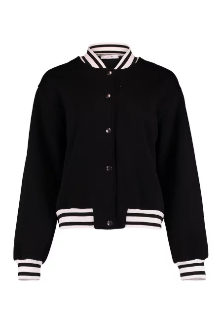 Памучно яке Varsity с копчета