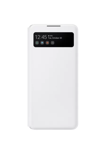 Предпазен калъф  S View Wallet Cover за A42 (5G) - White