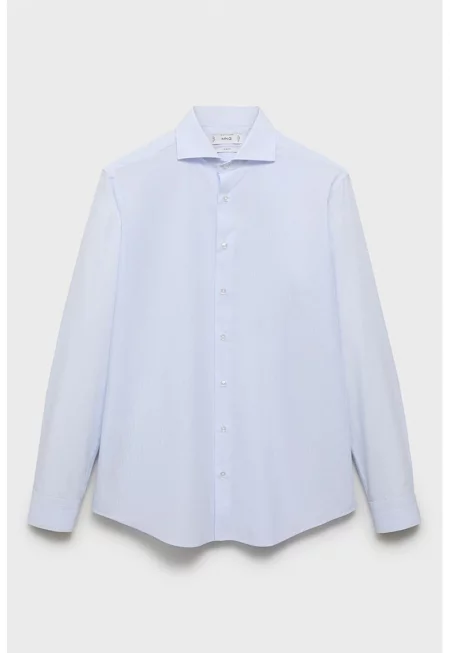 Раирана риза с дълги ръкави