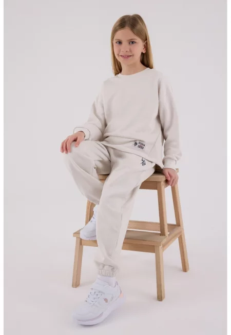 Спортен екип с лого - Бежов