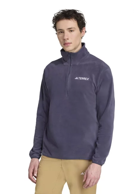 Суитшърт за хайкинг с къс цип