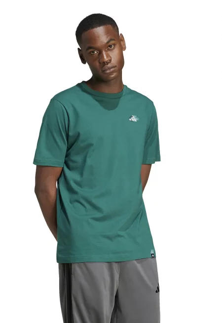 Тениска с овално деколте