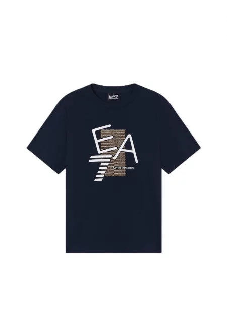 Тениска  TRAIN LOGO SERIES W TEE SS BOX LOGO CROSSOVER-7W001095-AF21636-UB102
