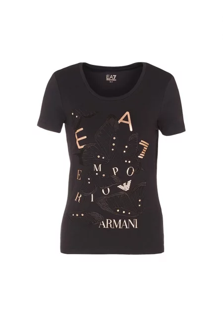 Тениска  W Tee Premium - 3RTT19-TJDZZ-1200 - Дамска - Черна - Черен