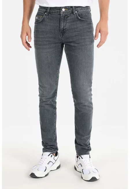 Вталени дънки 041 Danny - Сив