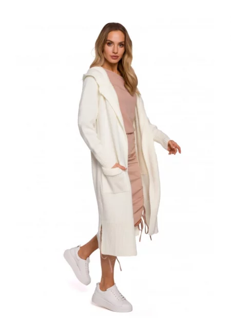 Жилетка с  джобове - Акрил - Полиамид - Екрю - Универсален размер