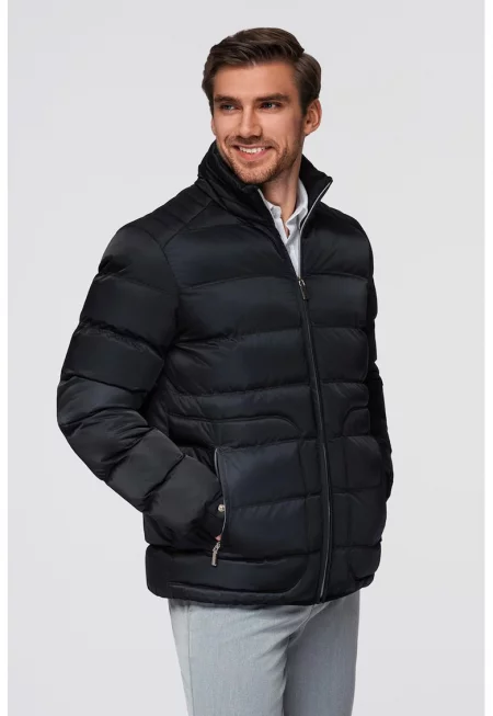 Зимно яке с висока яка