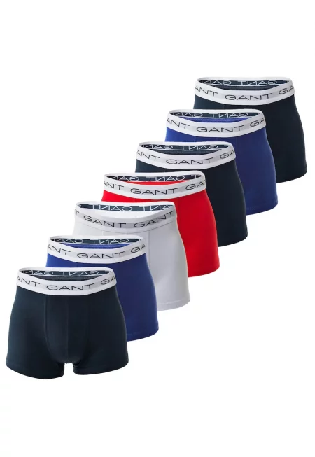 Боксерки с лого - 7 чифта - Многоцветен