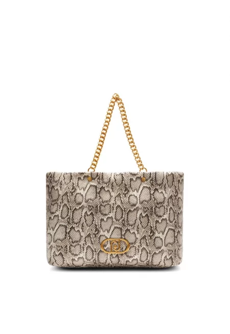 Чанта Lapuffy тип Tote с животинска шарка