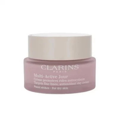 Clarins Multi Active Day Cream Озаряващ изглаждащ крем за суха кожа без опаковка