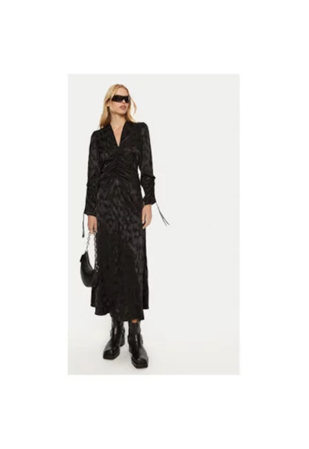 Дамска рокля -  304134845 - Вискоза - Черен