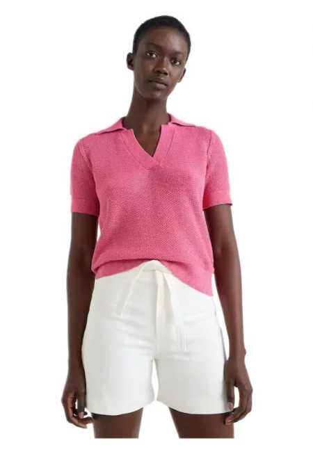 Дамска тениска  розова - Розово