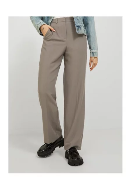 Дамски панталон -  15056 - Полиестер - Бежов