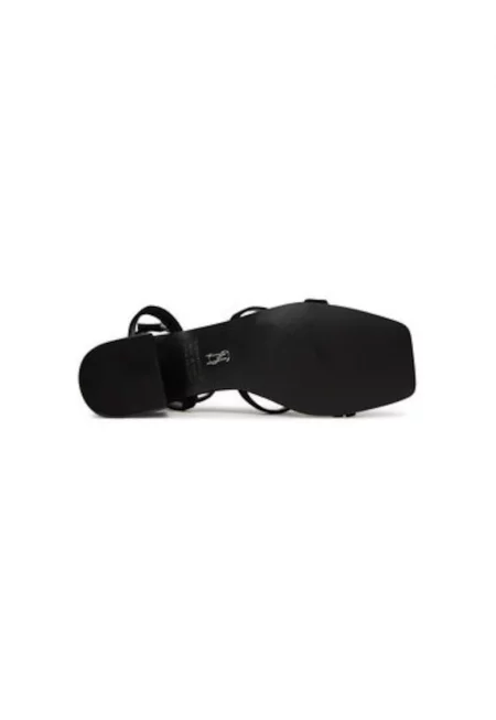 Дамски сандали - SM11003712 -  Естествена кожа - Черни - Черен