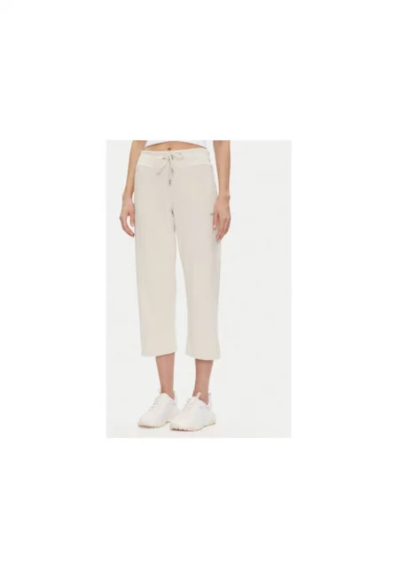 Дамски спортен панталон  DP5P3624 - Памук/Полиестер - Бежов