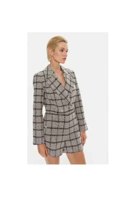 Дамско яке -  304010156 - Полиестер - Сиво