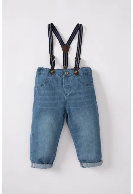 Дънки с тиранти - 2 чифта