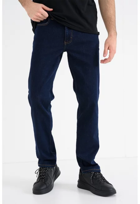 Дънки Washigton със средна талия - Тъмносин