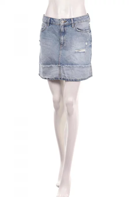 Дрехи Дънкова пола ZARA BASIC