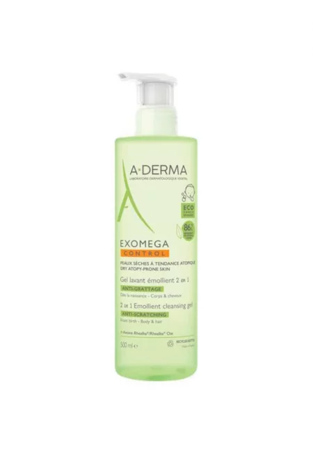 Exomega Control почистващ гел за суха и атопична кожа - за деца -