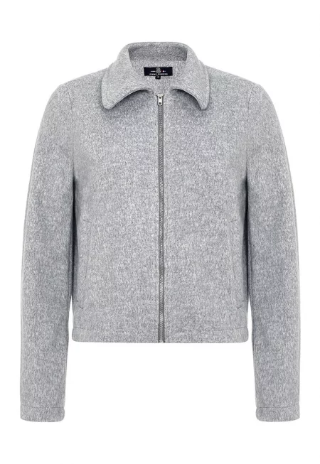 Късо яке с цип