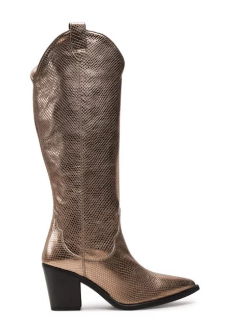 Каубойски ботуши и ботуши Mayer F24 Mar Auriu -  Лачена кожа