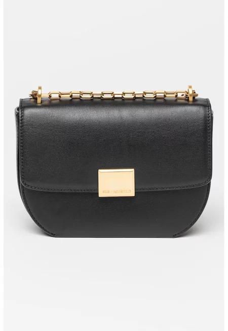 Кожена чанта през рамо Forever - Черен - 14 x 20 x 5.5 CM - 14 x 20 x 5.5 CM