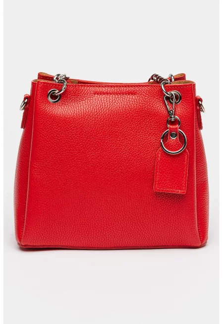 Кожена чанта през рамо