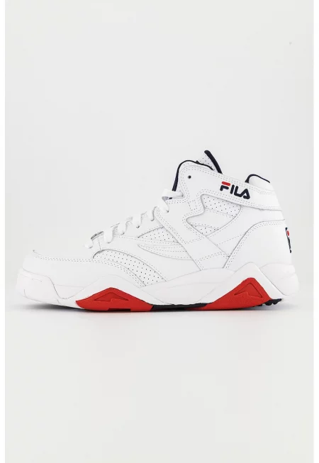 Кожени спортни обувки M-Squad с еко кожа - Бял