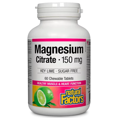 Magnesium Citrate/ Магнезий (цитрат) 150 mg х 60 дъвчащи таблетки