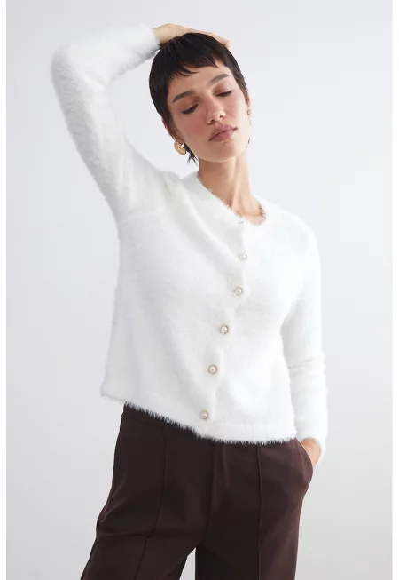 Мъхеста жилетка