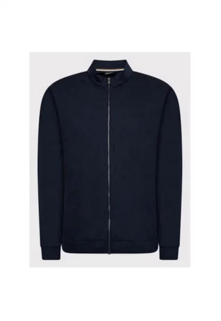 Мъжка блуза -  209622096 - Памук - Син