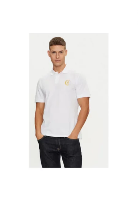 Мъжка тениска -  303694661 - Памук - Бяла - Бял