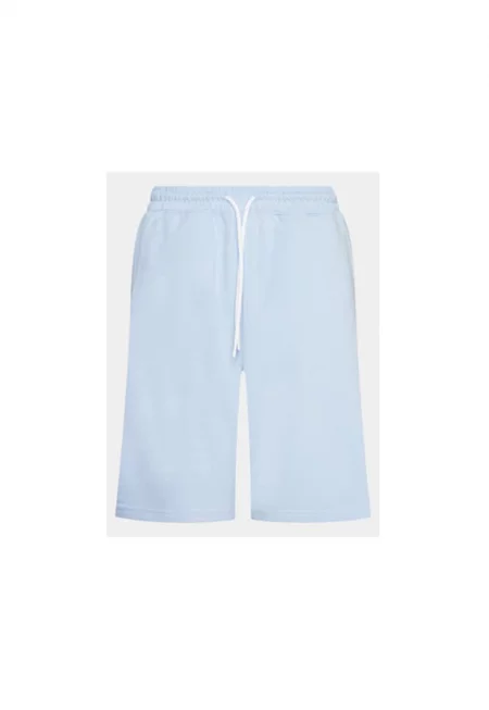 Мъжки къси панталони -  303886295 - Памук - Син - Син